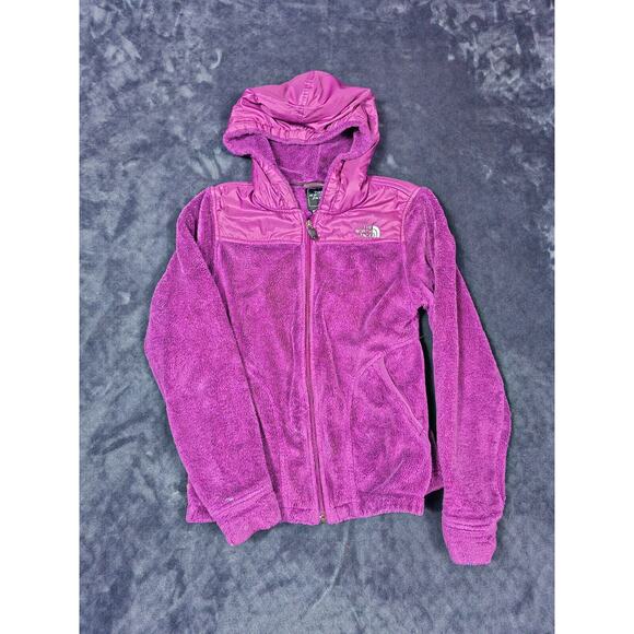 The North Face Denali Hoodie Womens Small Purple Soft Fleece Full Zip Jacket - Picture 7 of 10